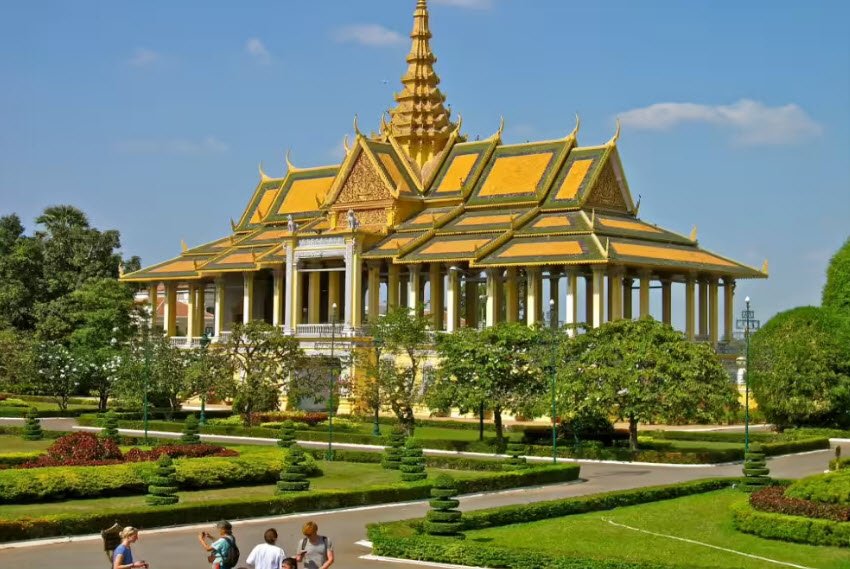 Royal Palace of Cambodia, Phnom Penh, Cambodia